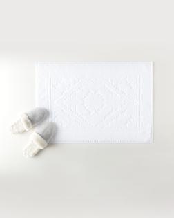 Mathilda Ayak Havlusu - Beyaz - 50x70 cm
